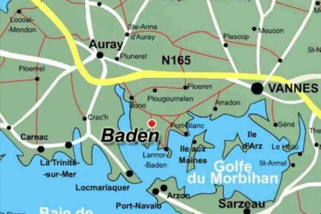 Maison Baden - Golfe Du Morbihan ภายนอก รูปภาพ